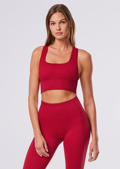 Seamless Racerback Rib Bra | Sports Bras | Tavi – Tavi Active