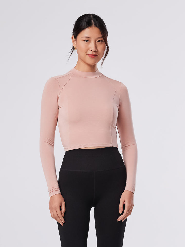 Mock Neck Long Sleeve | Tops > Long Sleeve | Tavi – Tavi Active