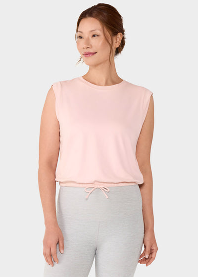 Tavi SoftTec Crop Tie Tee | Tops > Short Sleeve | Tavi – Tavi Active