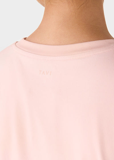 Tavi SoftTec Crop Tie Tee | Tops > Short Sleeve | Tavi – Tavi Active