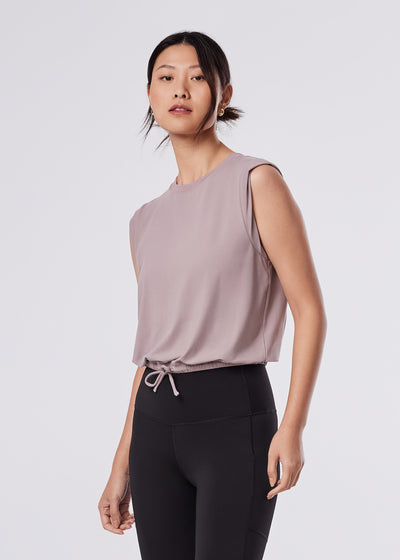Tavi SoftTec Crop Tie Tee | Tops > Short Sleeve | Tavi – Tavi Active