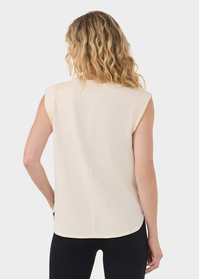 Cap Sleeve Crewneck Tee | Tops > Short Sleeve | Tavi – Tavi Active