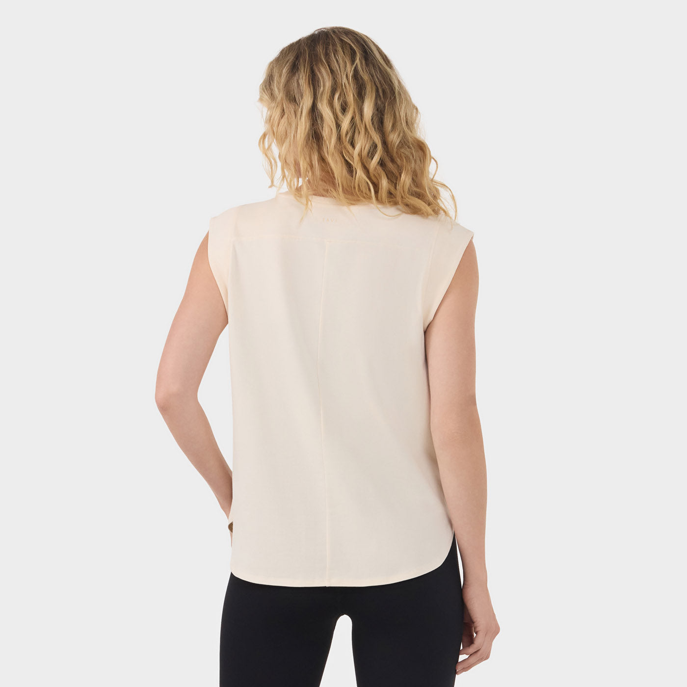 Cap Sleeve Crewneck Tee | Tops > Short Sleeve | Tavi – Tavi Active