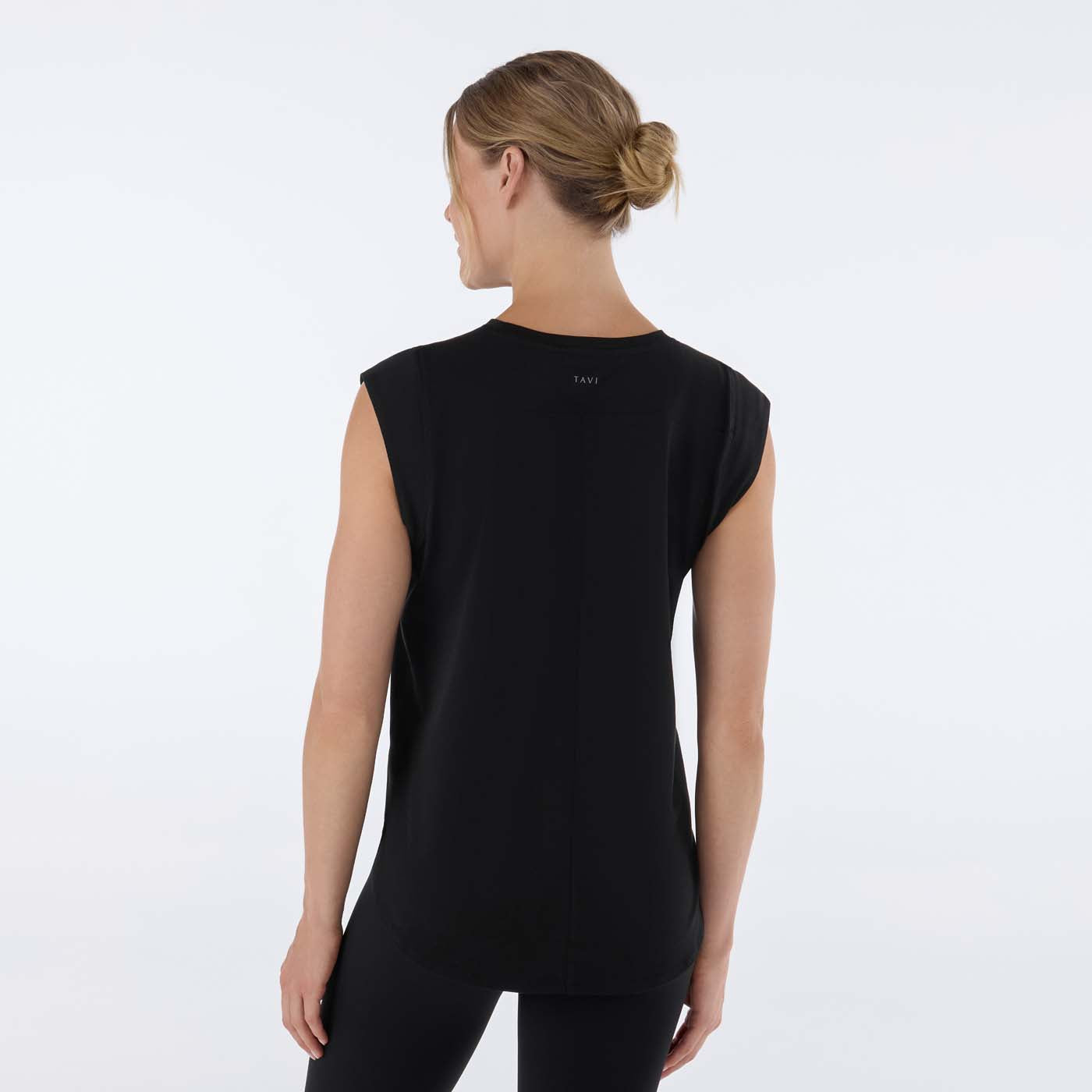 Cap Sleeve Crewneck Tee | Tops > Short Sleeve | Tavi – Tavi Active