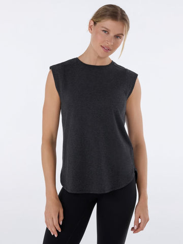 Cap Sleeve Crewneck Tee | Tops > Short Sleeve | Tavi – Tavi Active