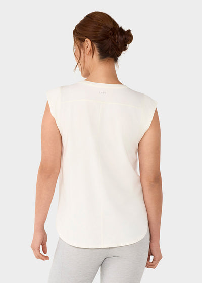 Cap Sleeve Crewneck Tee | Tops > Short Sleeve | Tavi – Tavi Active