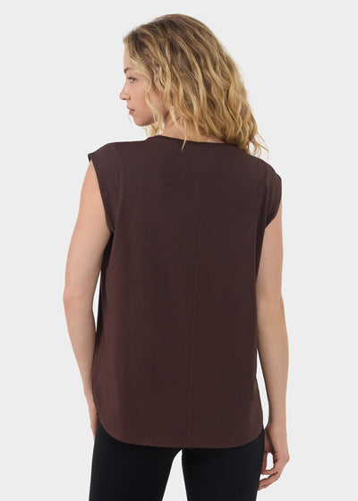 Cap Sleeve Crewneck Tee | Tops > Short Sleeve | Tavi – Tavi Active