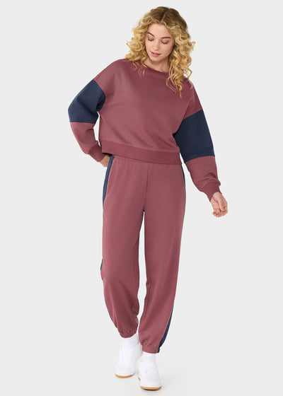 Contrast Terry Sweatshirt | Tops > Sweaters & Hoodies | Tavi – Tavi Active