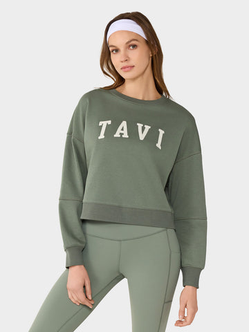 French Terry Sweatshirt | Tops > Sweaters & Hoodies | Tavi – Tavi Active