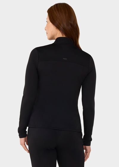 Mock Neck Full Zip Jacket | Tops > Jackets | Tavi – Tavi Active