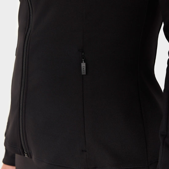 Mock Neck Full Zip Jacket | Tops > Jackets | Tavi – Tavi Active