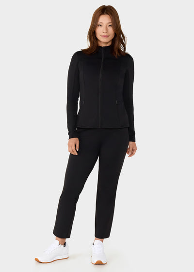 Mock Neck Full Zip Jacket | Tops > Jackets | Tavi – Tavi Active