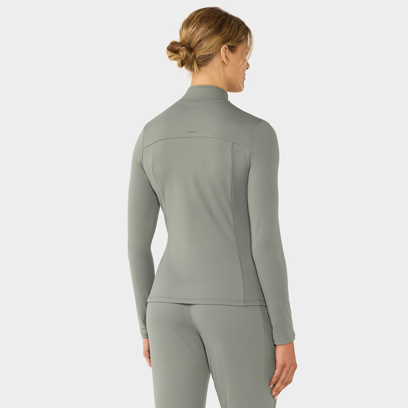 Mock Neck Full Zip Jacket | Tops > Jackets | Tavi – Tavi Active