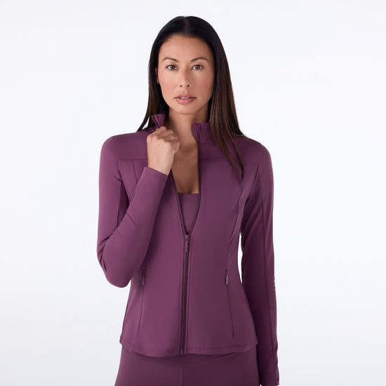 Mock Neck Full Zip Jacket | Tops > Sweaters & Hoodies | Tavi – Tavi Active