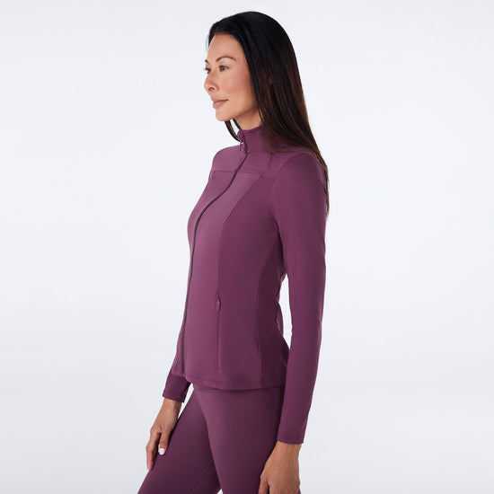 Mock Neck Full Zip Jacket | Tops > Sweaters & Hoodies | Tavi – Tavi Active