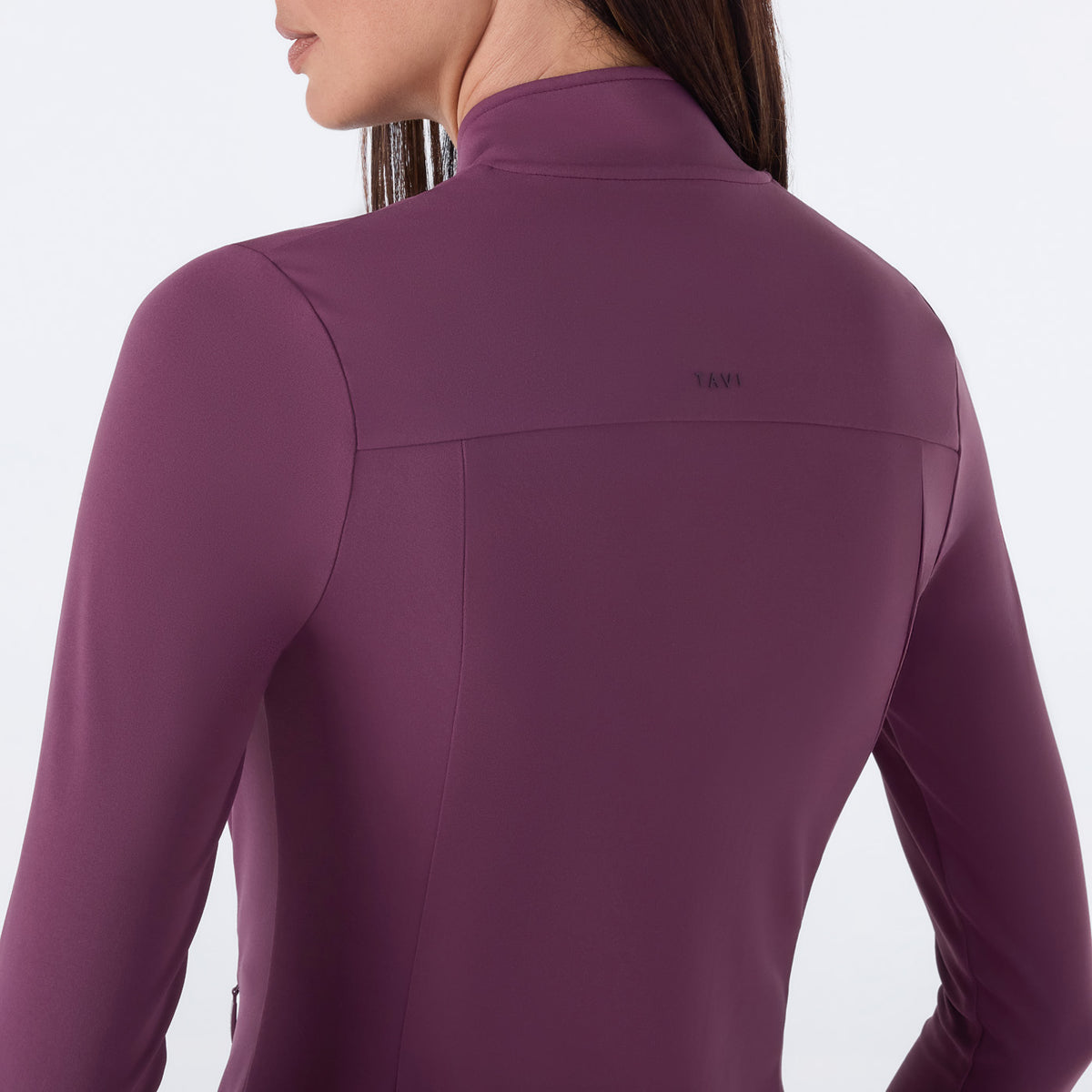 Mock Neck Full Zip Jacket | Tops > Sweaters & Hoodies | Tavi – Tavi Active