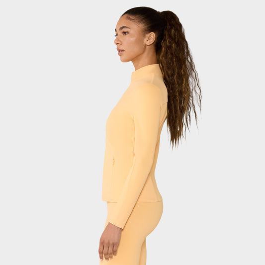 Mock Neck Full Zip Jacket | Tops > Jackets | Tavi – Tavi Active