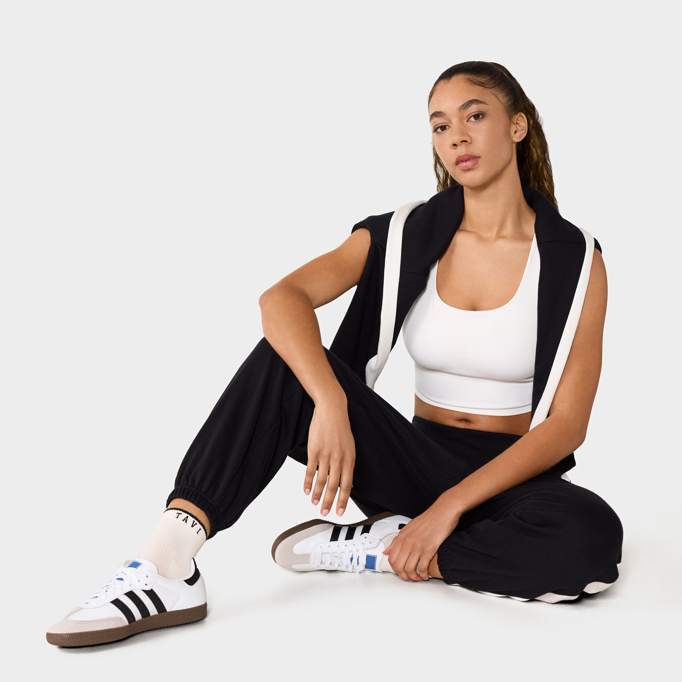 French Terry Contrast Sweatpant | Bottoms > Pants | Tavi – Tavi Active