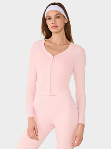 Fitted Rib Cardigan | Tops > Sweaters & Hoodies | Tavi – Tavi Active