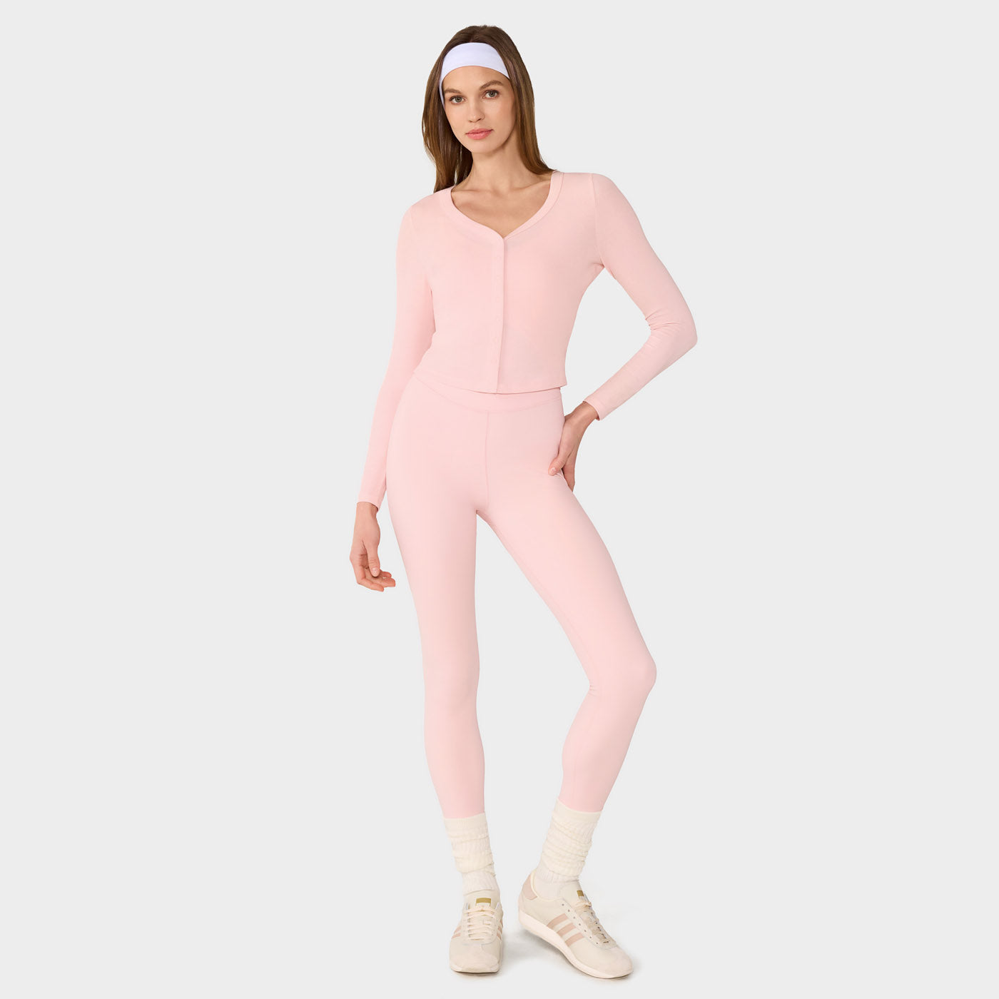 Fitted Rib Cardigan | Tops > Sweaters & Hoodies | Tavi – Tavi Active
