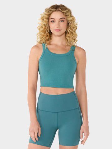 Ribbed Crop Tank | Tops > Tanks | Tavi – Tavi Active