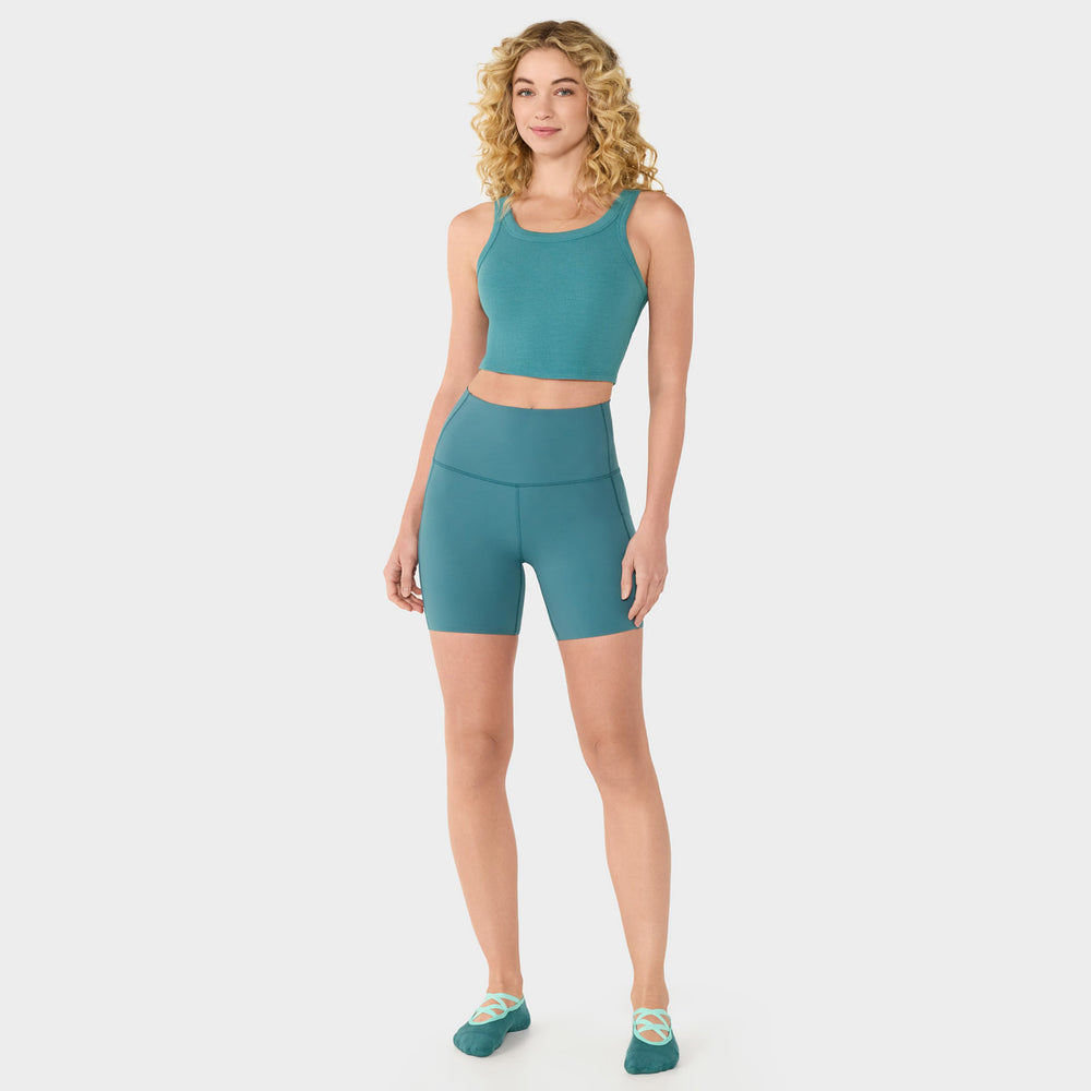 Ribbed Crop Tank | Tops > Tanks | Tavi – Tavi Active