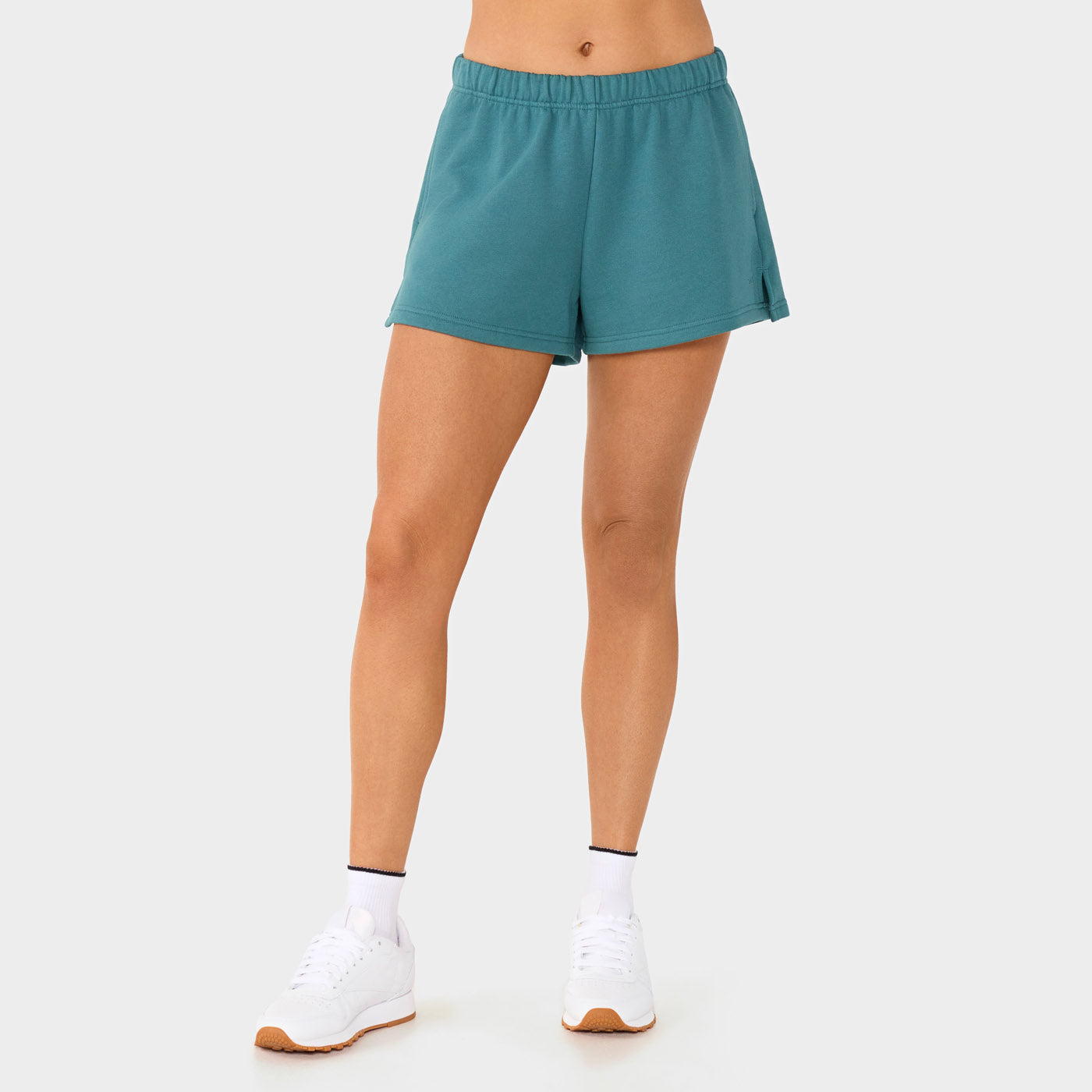 French Terry Sweat Short – Teal – Tavi Active