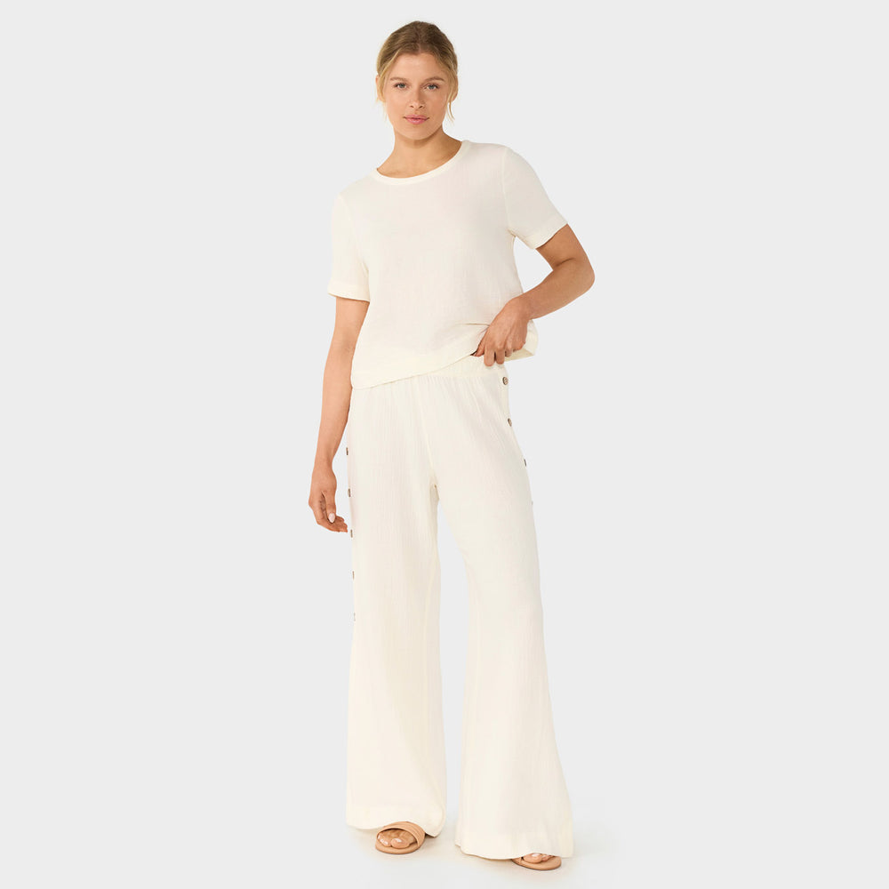 Unwind Gauze Pant | Bottoms > Pants | Tavi – Tavi Active