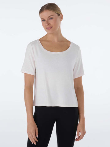Wide Scoop Neck Tee | Tops > Short Sleeve | Tavi – Tavi Active