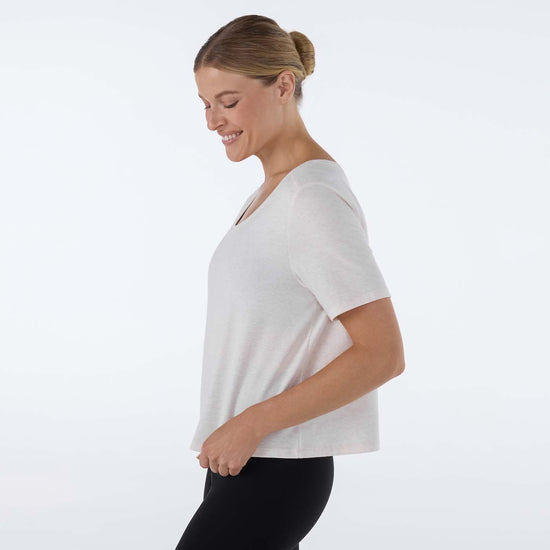 Wide Scoop Neck Tee | Tops > Short Sleeve | Tavi – Tavi Active