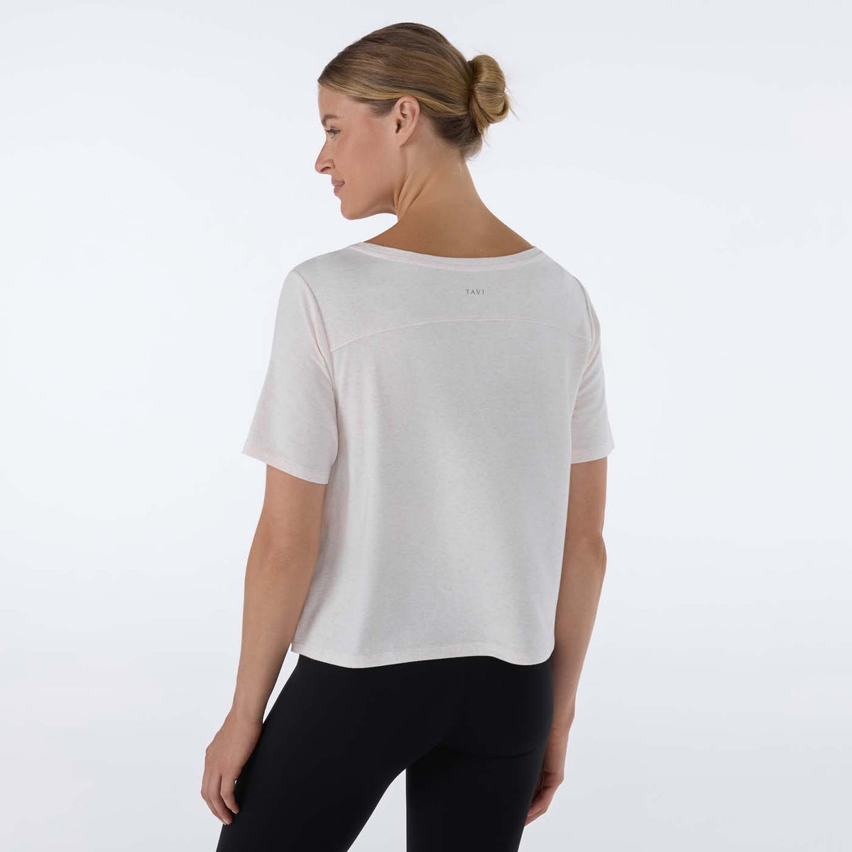 Wide Scoop Neck Tee | Tops > Short Sleeve | Tavi – Tavi Active