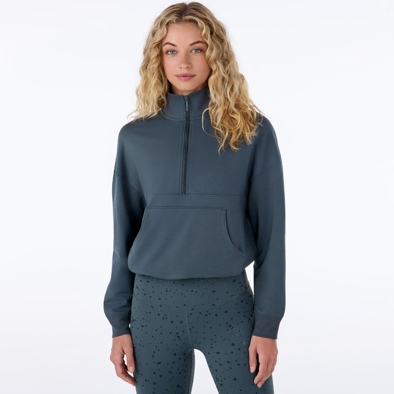 TaviLuxe® Cozy Relaxed Half Zip Sweatshirt | Tops > Sweaters & Hoodies | Tavi – Tavi Active