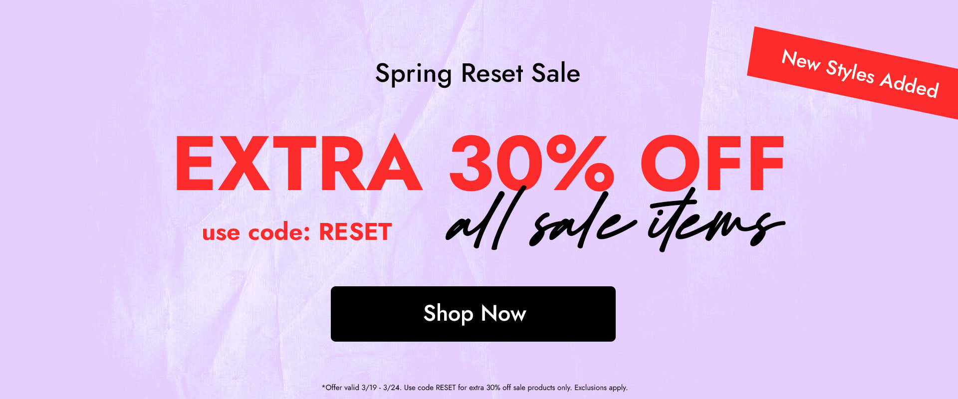 Extra 30% Off All Sale