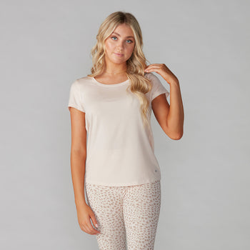 # Cap Sleeve Tee * | Tops > Short Sleeve | Tavi – ToeSox | Tavi | Vooray
