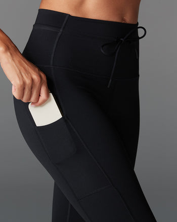# 7/8 Tie Waist Pocket Leggings | Bottoms > Leggings | Tavi – ToeSox | Tavi | Vooray