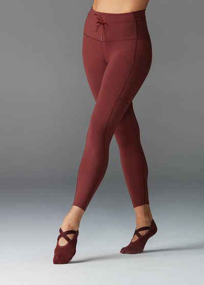 # 7/8 Tie Waist Pocket Leggings * | Bottoms > Leggings | Tavi – ToeSox | Tavi | Vooray