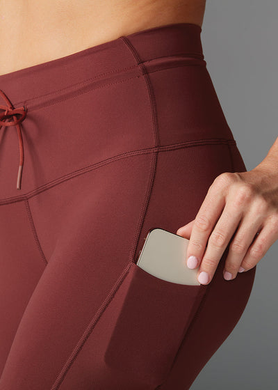 # 7/8 Tie Waist Pocket Leggings * | Bottoms > Leggings | Tavi – ToeSox | Tavi | Vooray