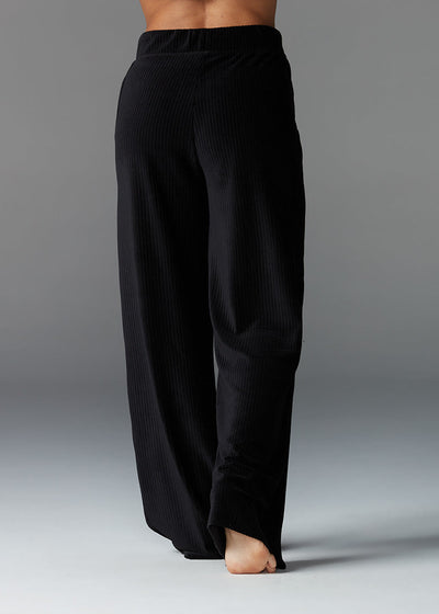 # Wide Leg Brushed Rib Pant * | Bottoms > Pants | Tavi – ToeSox | Tavi | Vooray