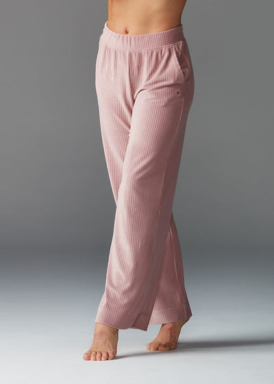 # Wide Leg Brushed Rib Pant * | Bottoms > Pants | Tavi – ToeSox | Tavi | Vooray