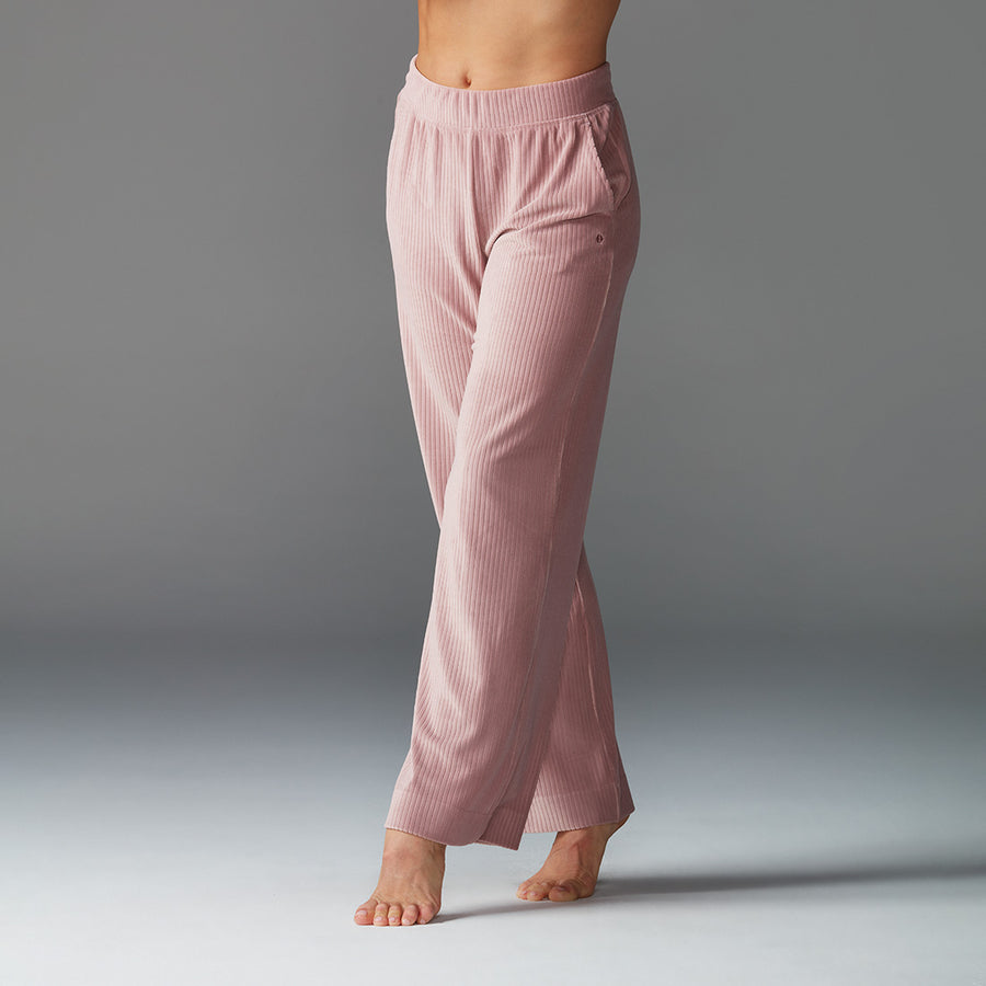 Women's Perfectly Cozy Wide Leg Lounge Pants - Stars Above™ Pink