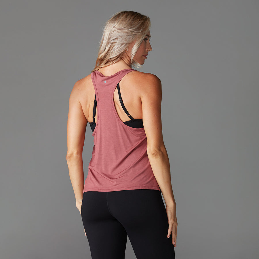 Crop Racerback Tank