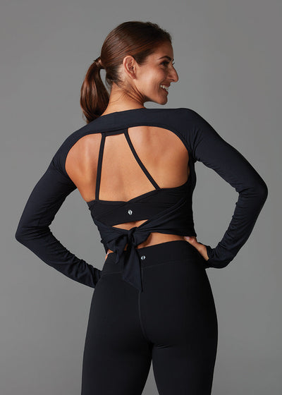 # Favorite Long Sleeve Crop Tee * | Tops > Long Sleeve | Tavi – ToeSox | Tavi | Vooray