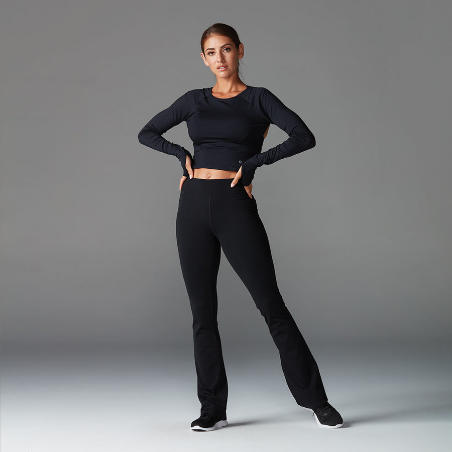 Favorite Long Sleeve Crop Tee