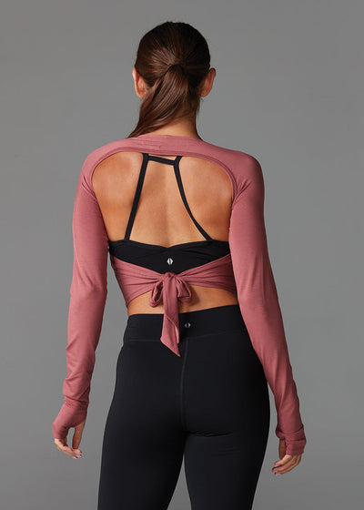 # Favorite Long Sleeve Crop Tee * | Tops > Long Sleeve | Tavi – ToeSox | Tavi | Vooray