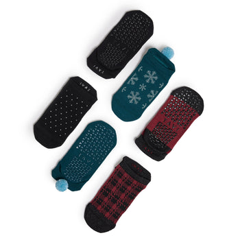 # Savvy 3 Pack Grip Socks * | | Tavi – ToeSox | Tavi | Vooray