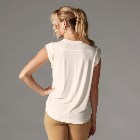 TaviLuxe® Cap Sleeve Muscle Tee | Tops > Tanks | Tavi – Tavi Active