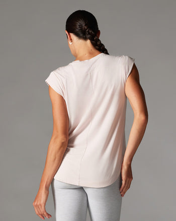 TaviLuxe® Cap Sleeve Muscle Tee | Tops > Tanks | Tavi – ToeSox | Tavi | Vooray