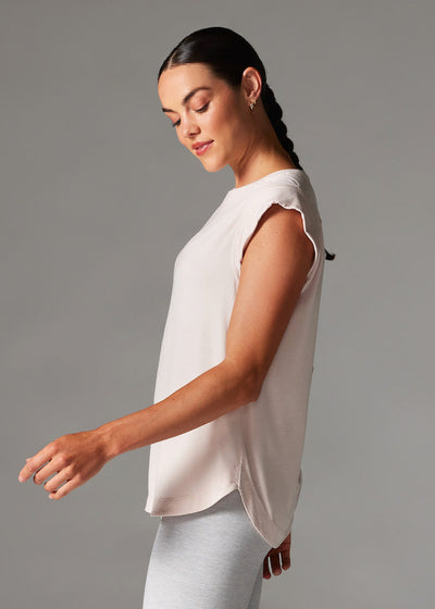 Cap Sleeve Muscle Tee | Tops > Tanks | Tavi – Tavi Active
