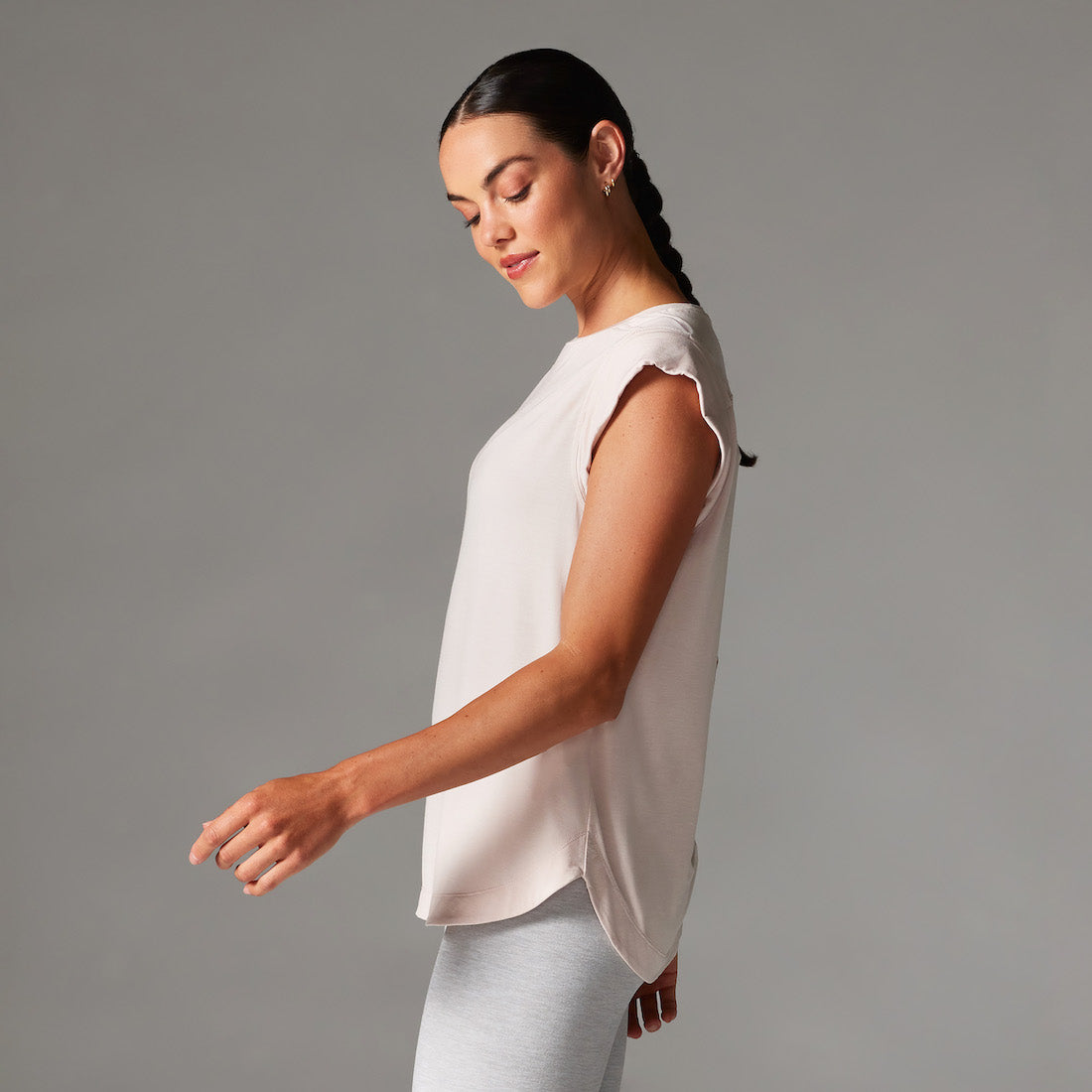 TaviLuxe® Cap Sleeve Muscle Tee | Tops > Tanks | Tavi – Tavi Active