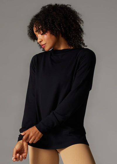 Cozy Funnel Neck Sweatshirt | Tops > Sweaters & Hoodies | Tavi – Tavi Active